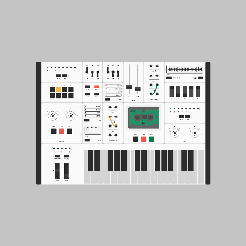 Modular synthesizer #8