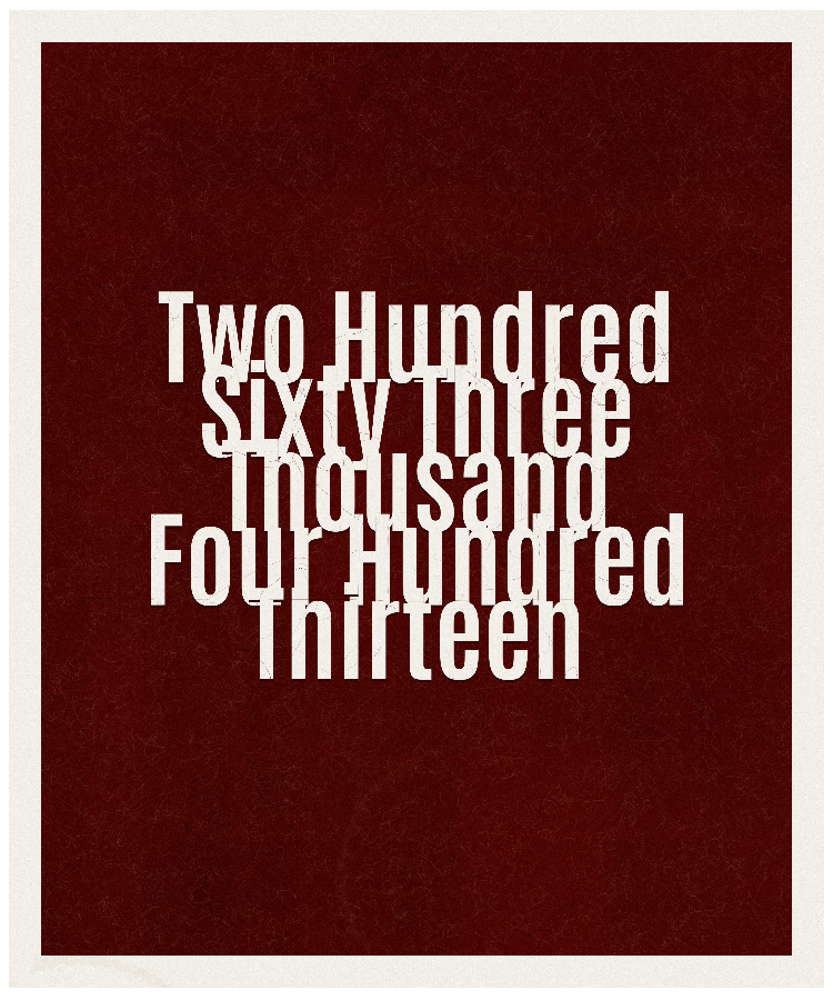 Count #263413