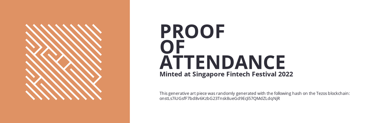 SFF2022 Proof of Attendance Token #842