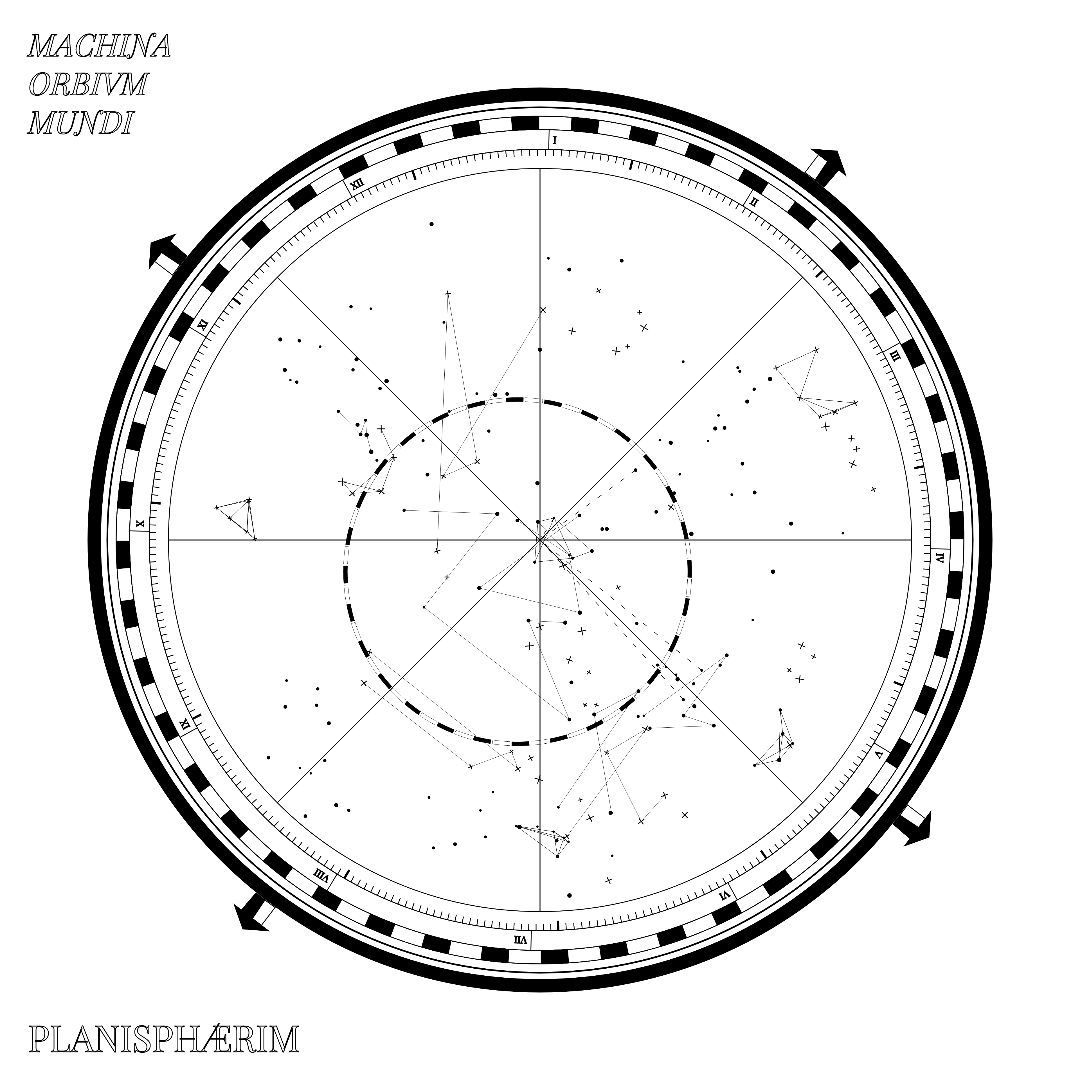 A Fictional Map Of Constellations #86