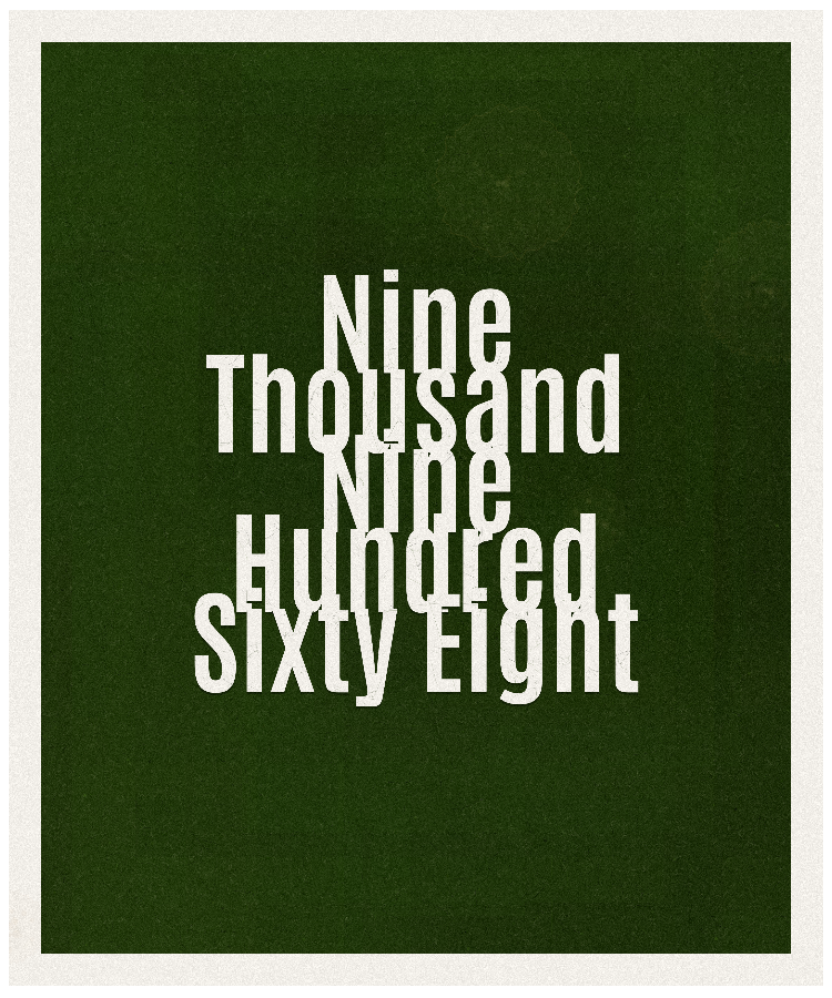 Count #9968