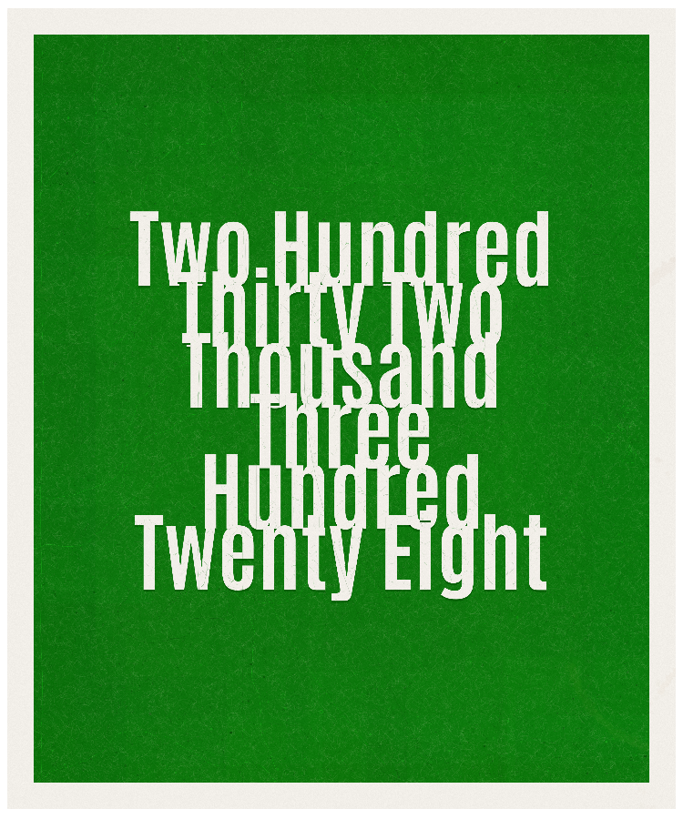 Count #232328