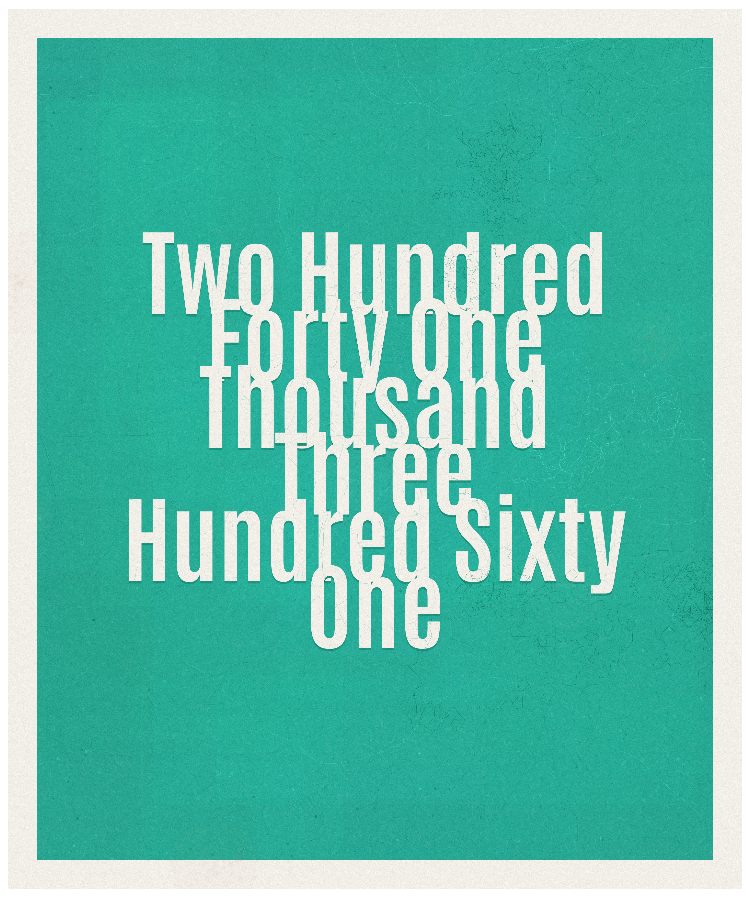 Count #241361