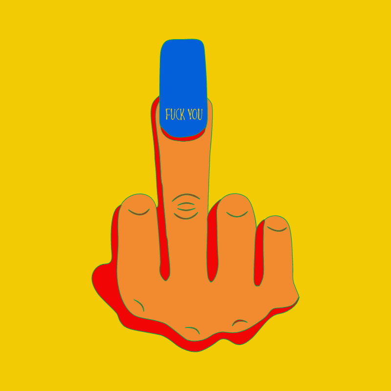 The finger #16