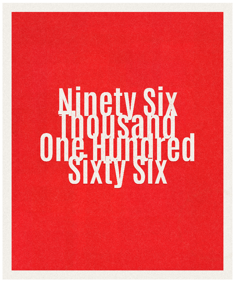 Count #96166