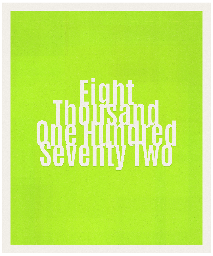 Count #8172