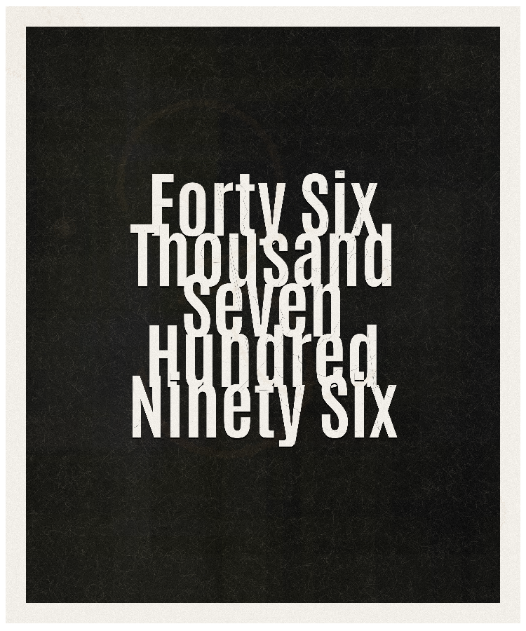 Count #46796
