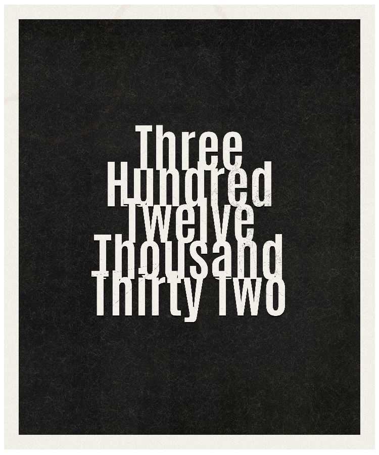 Count #312032