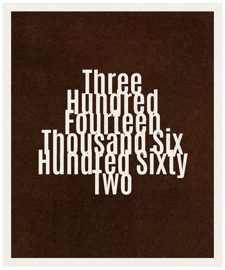 Count #314662