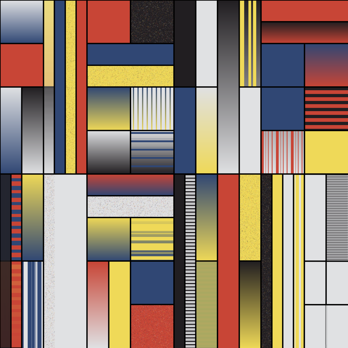 Agricultural Landscapes - Mondrian Edition #32