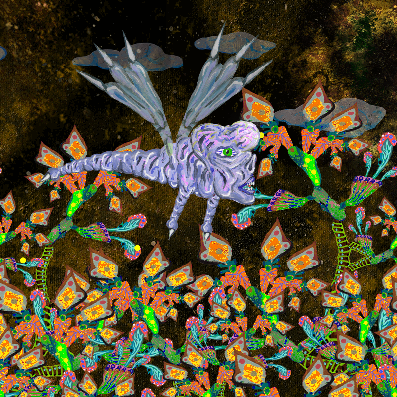 Fireflies and Flower Gardens #11