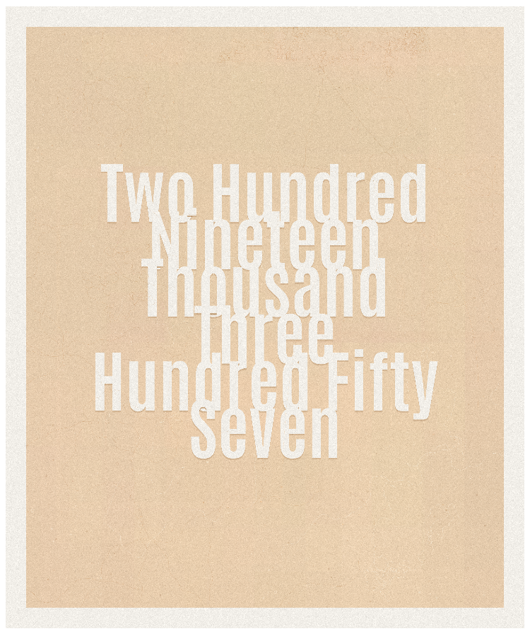 Count #219357