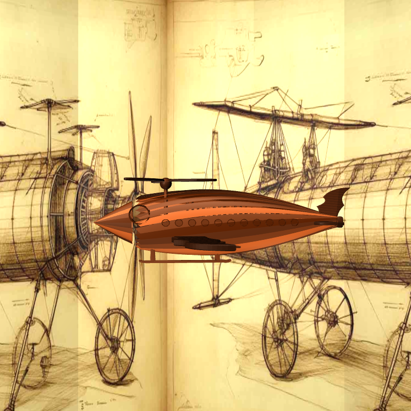 DAVINCI Flying Object #6