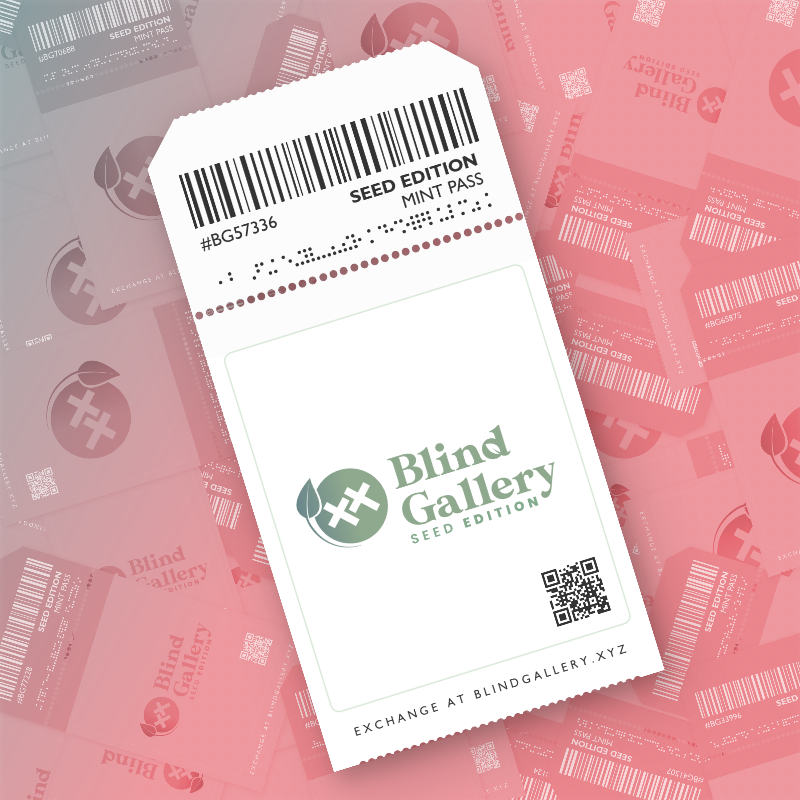 Blind Gallery Mint Pass (Seed Edition) #337