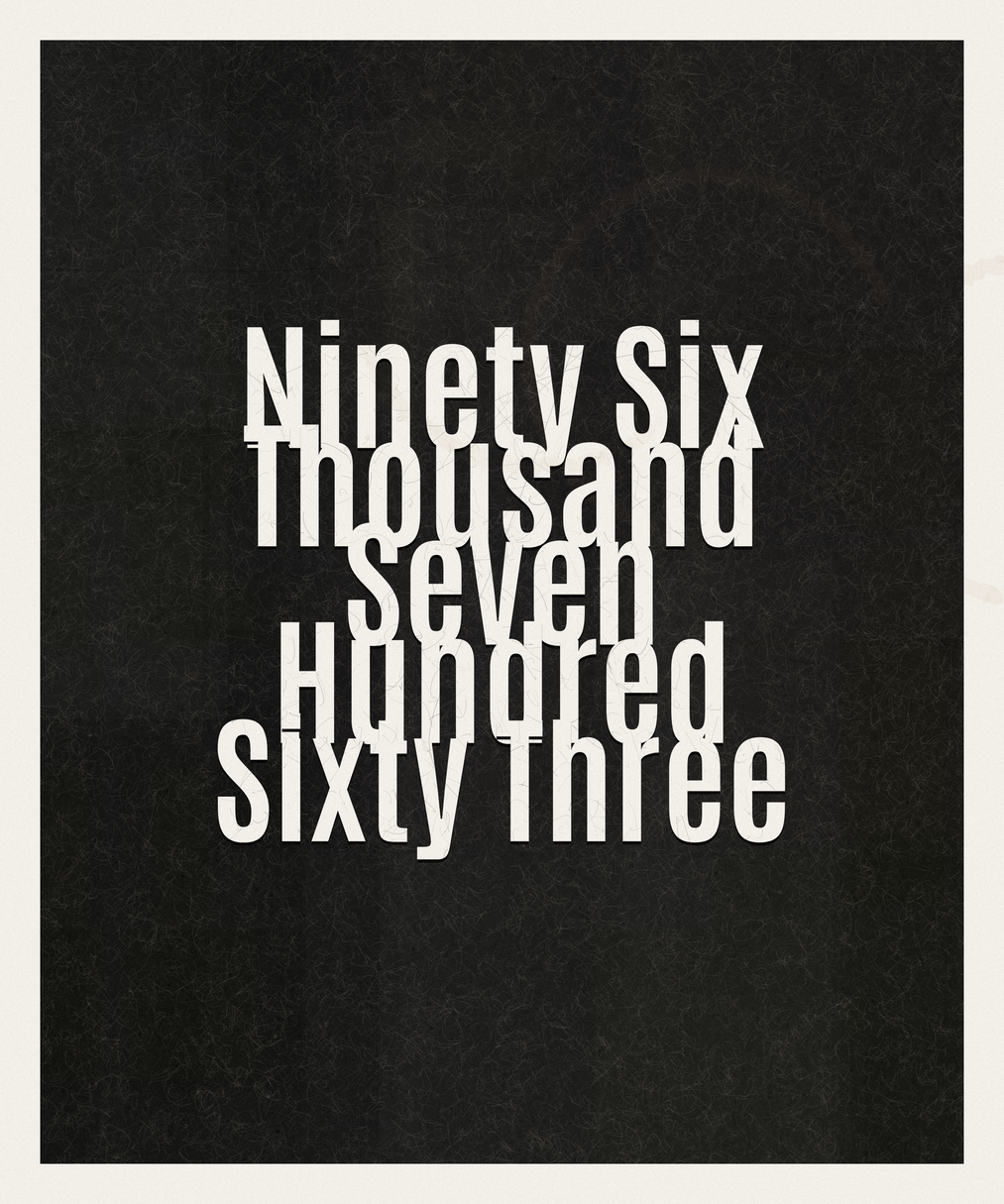 Count #96763