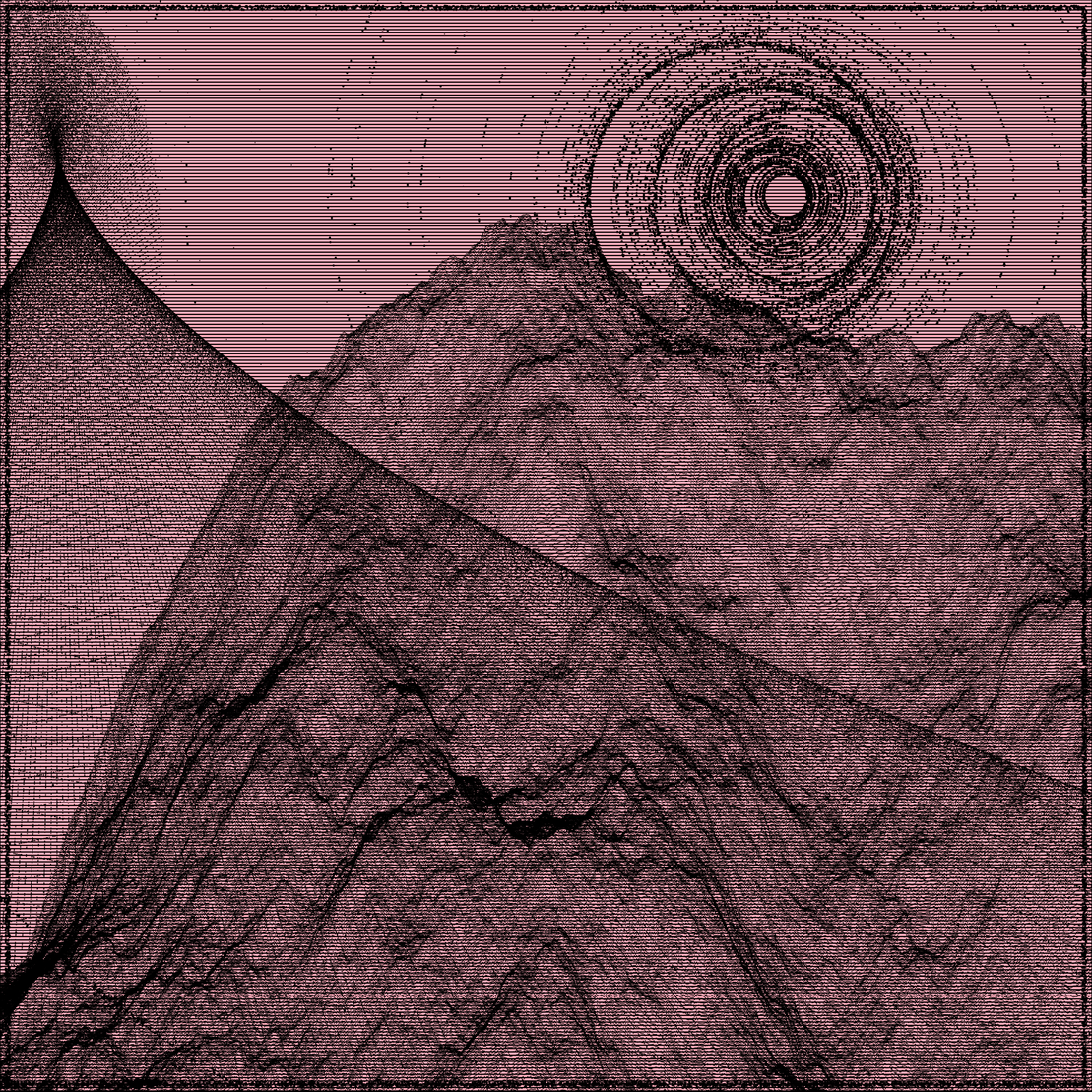 Surreal classic generative landscape #106