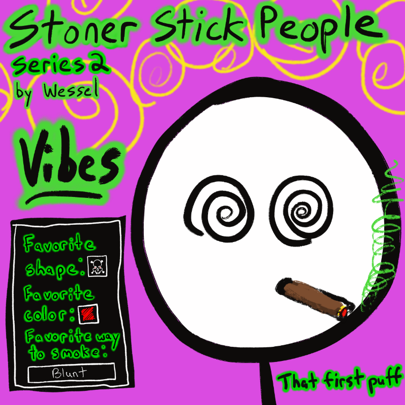 Stoner Stick People Series 2 #8