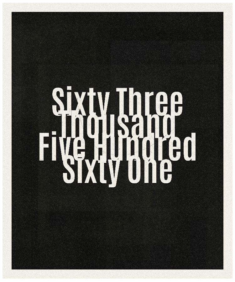 Count #63561