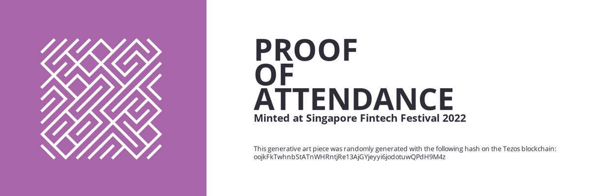 SFF2022 Proof of Attendance Token #1167