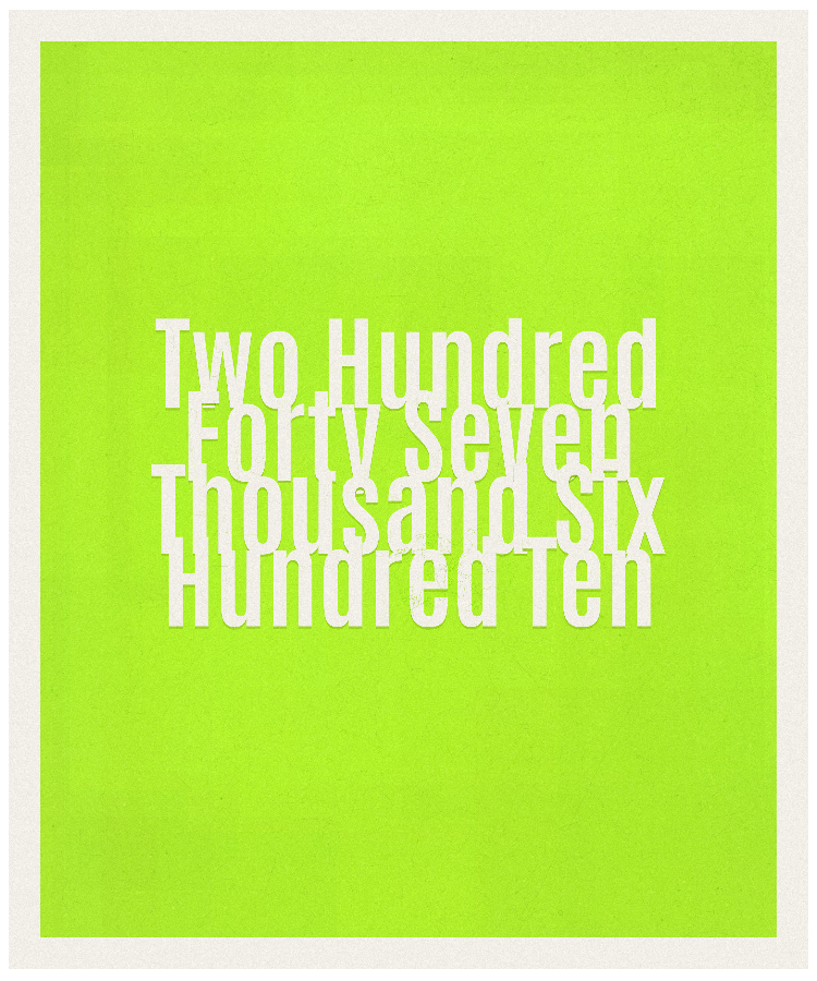 Count #247610
