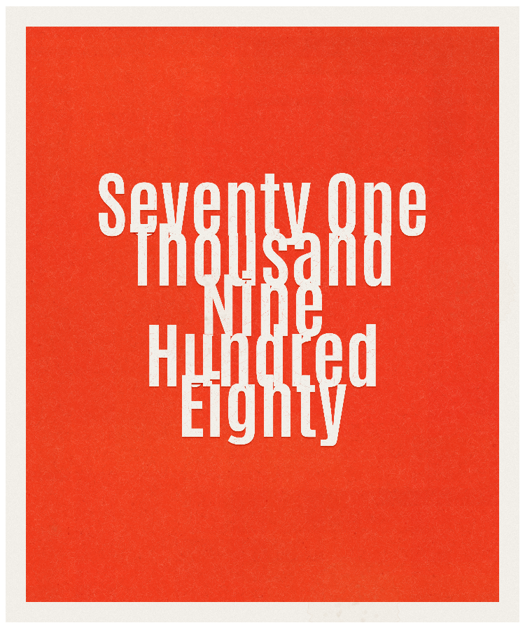 Count #71980