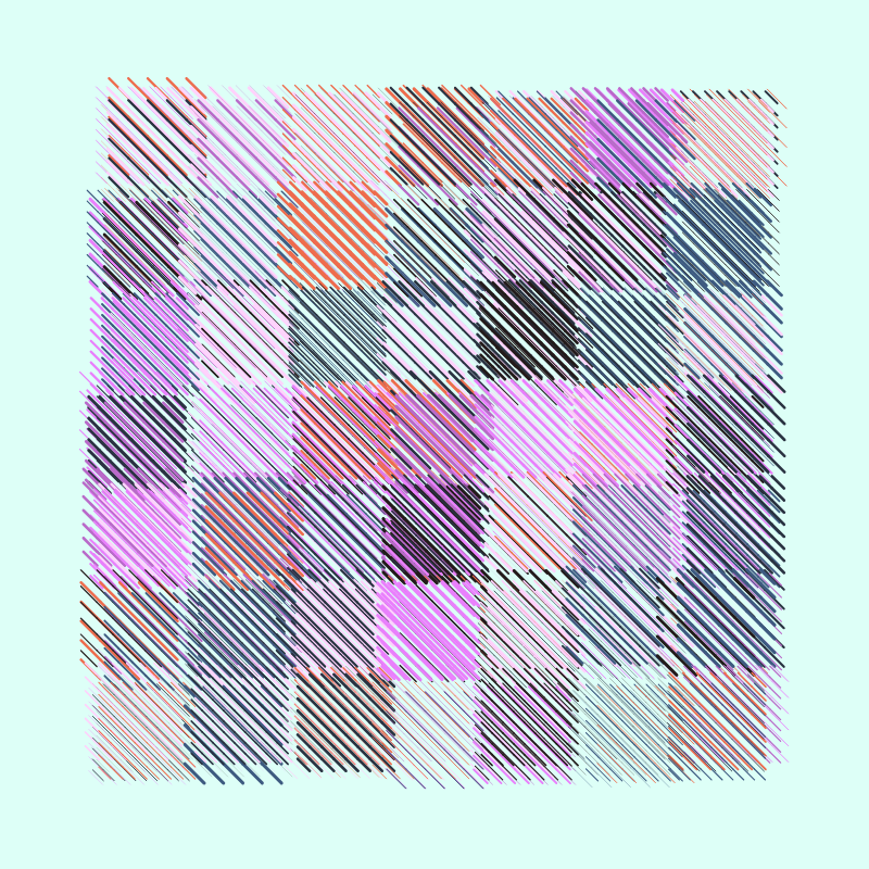 Generative Patchwork #77