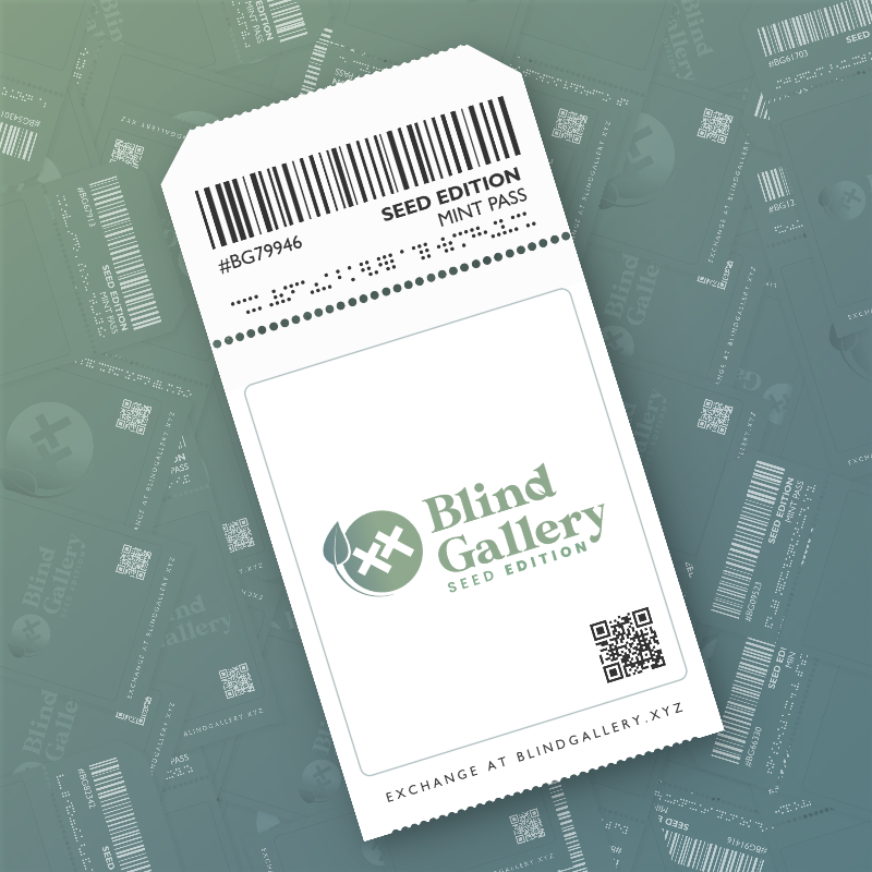 Blind Gallery Mint Pass (Seed Edition) #183