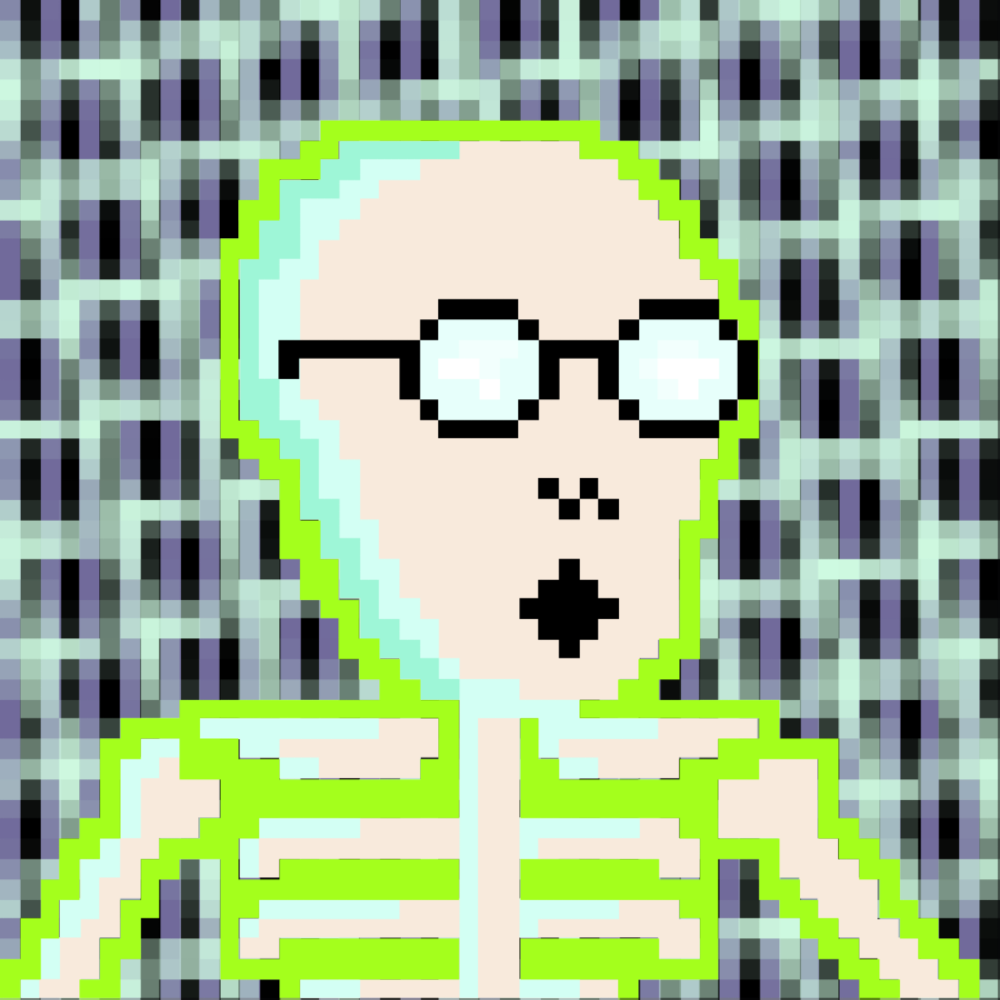 PIXEL SKULLETTI 1 #48