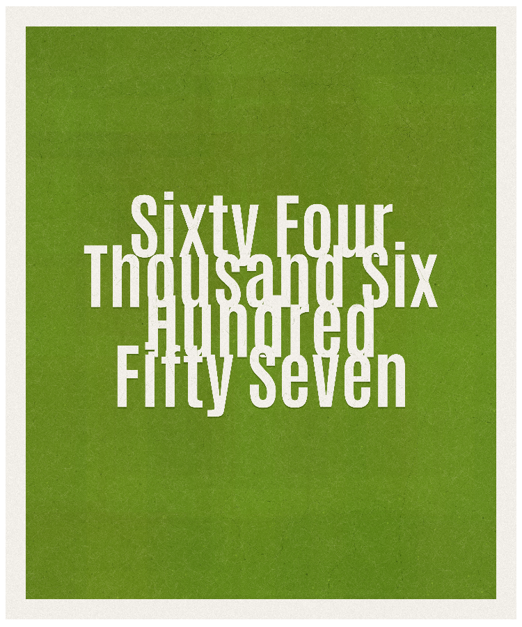 Count #64657