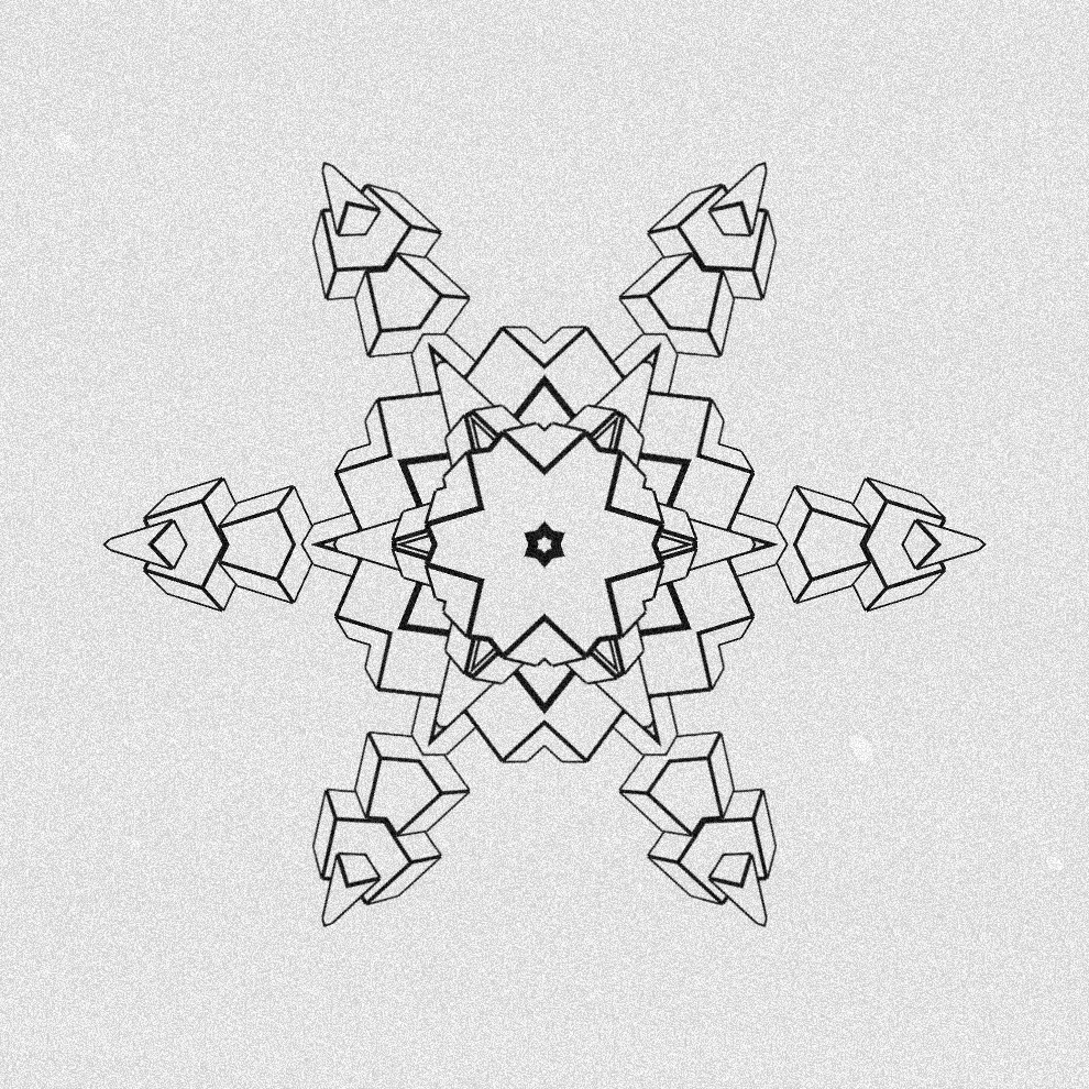 Monochrome Kaleido #91