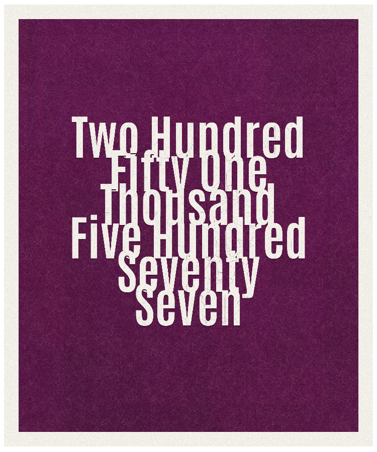 Count #251577