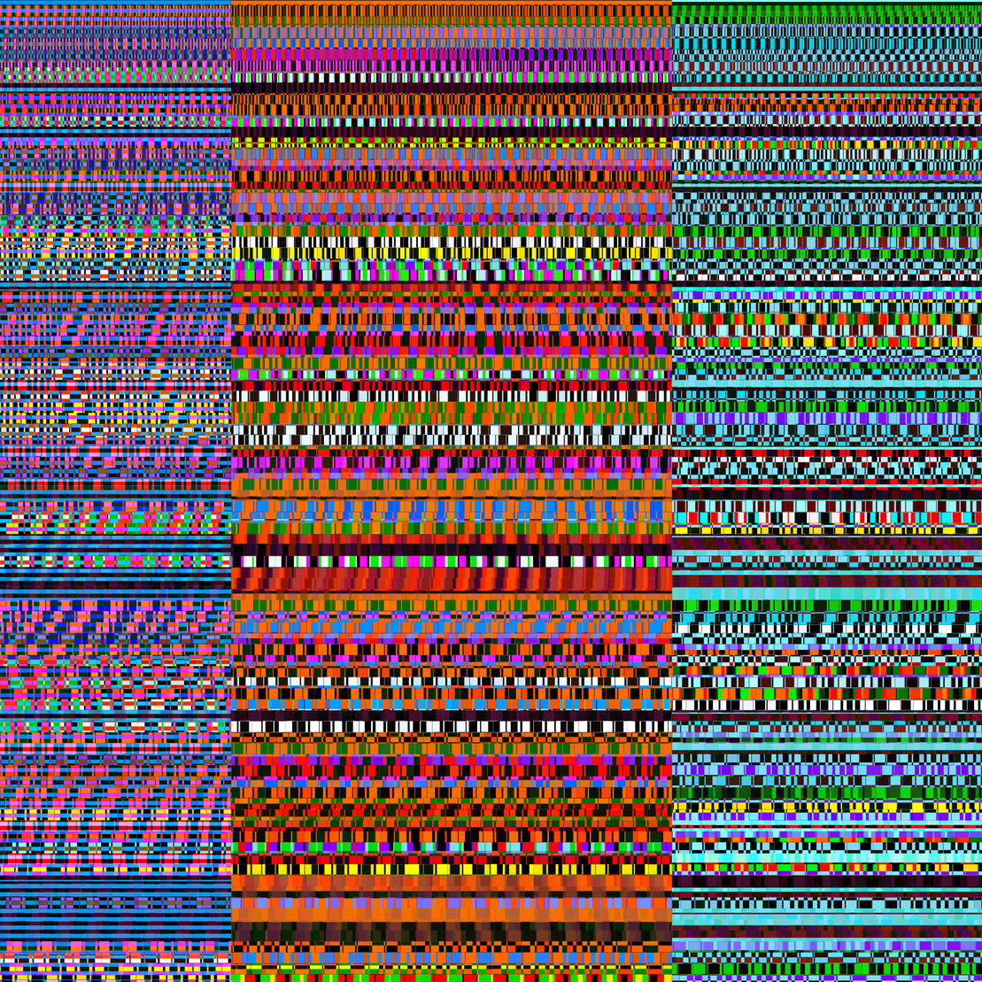 Glitchometry Stripes #88