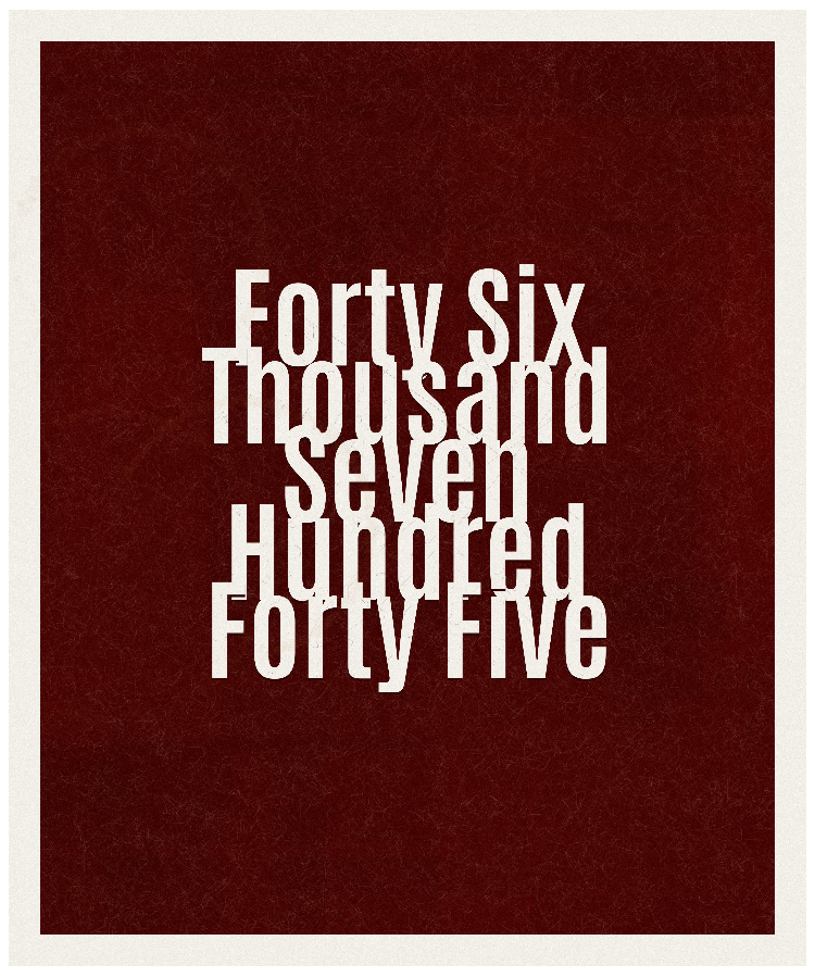 Count #46745