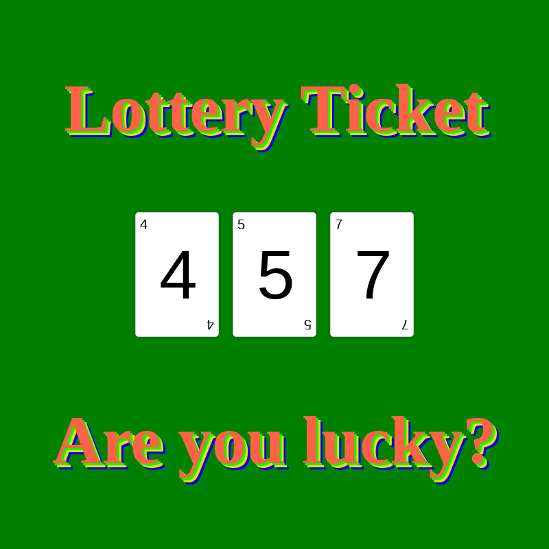 Try Your Luck: LotteryTime! #17