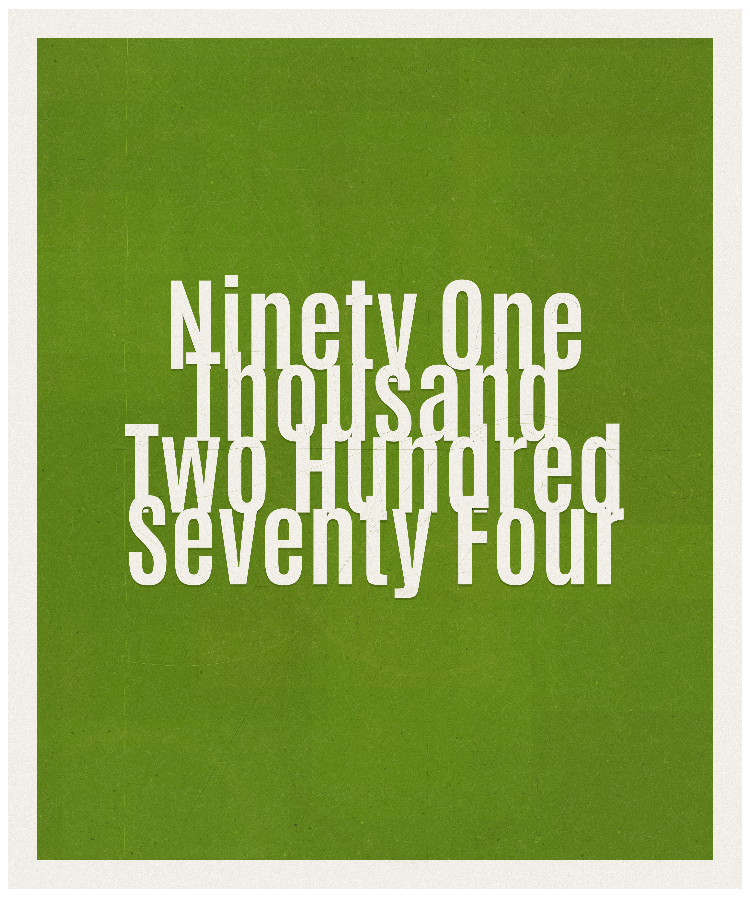 Count #91274