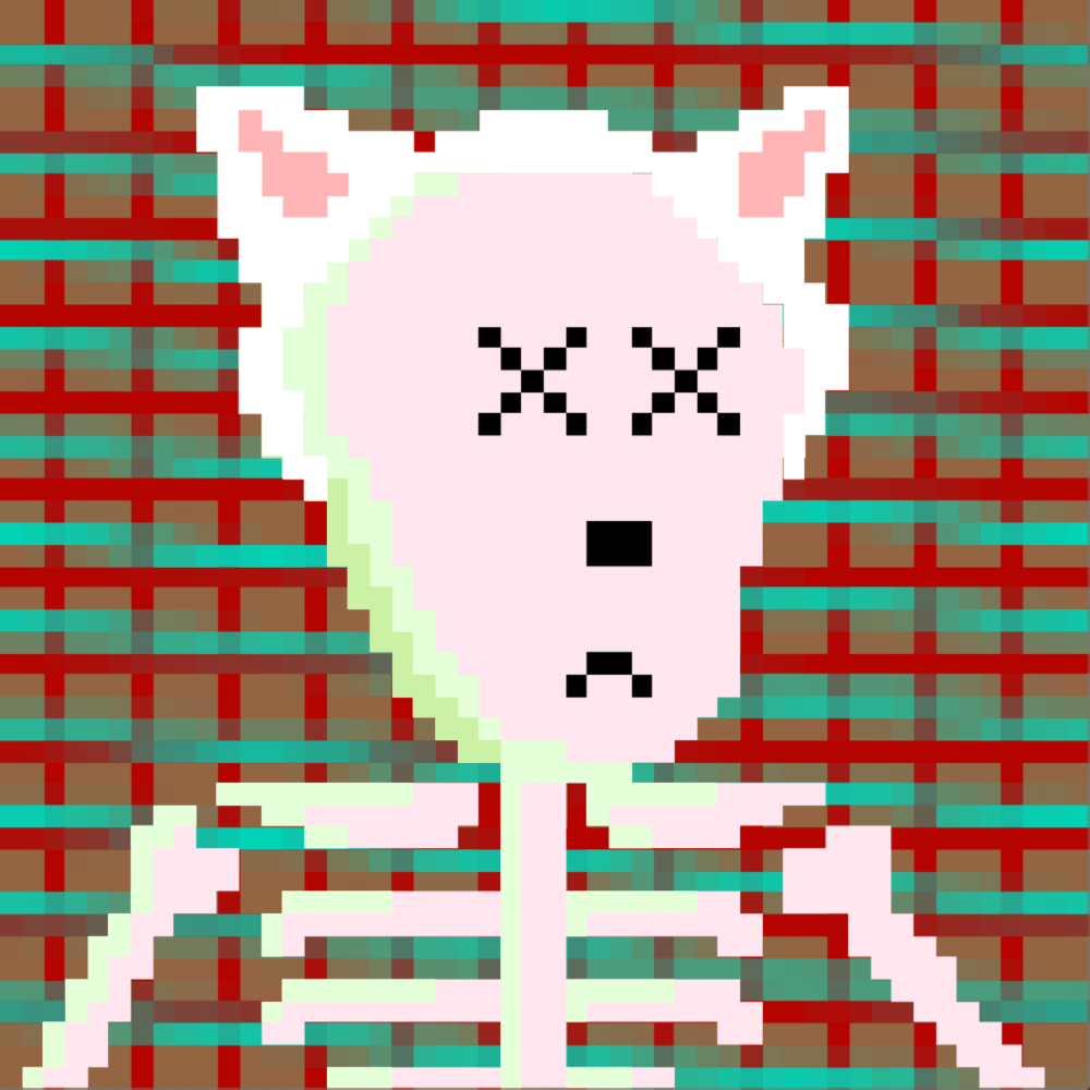 PIXEL SKULLETTI 1 #284