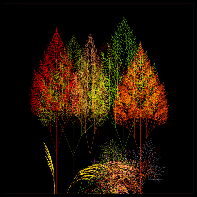 Fractal Forest #105