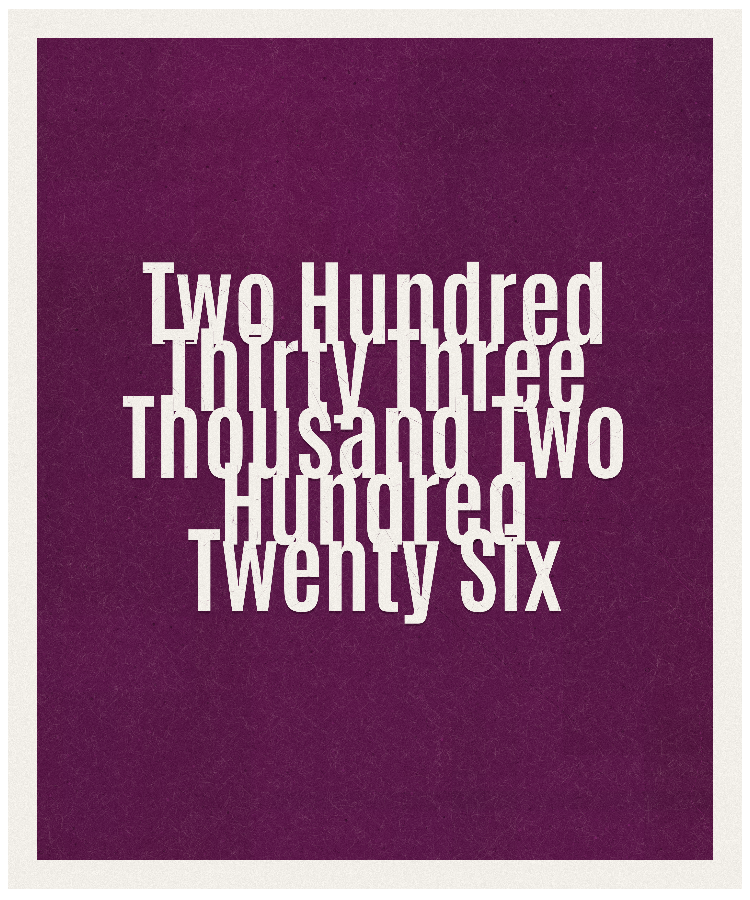 Count #233226