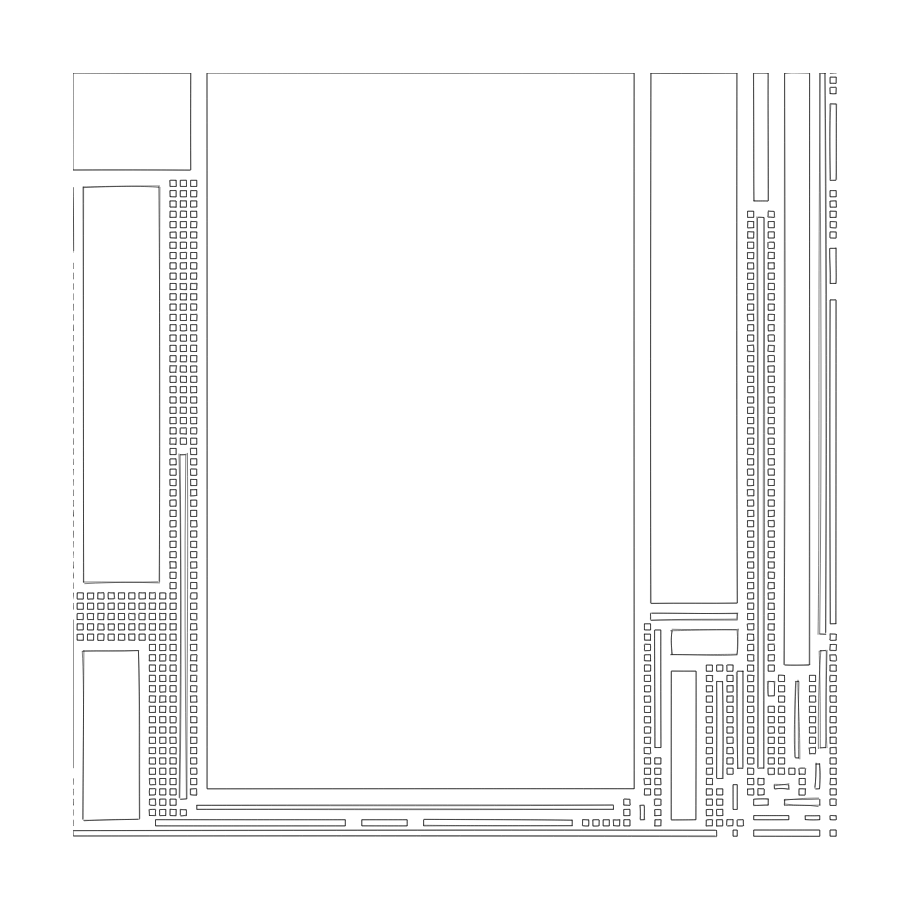 Strips layouts - Dense Overlap #12