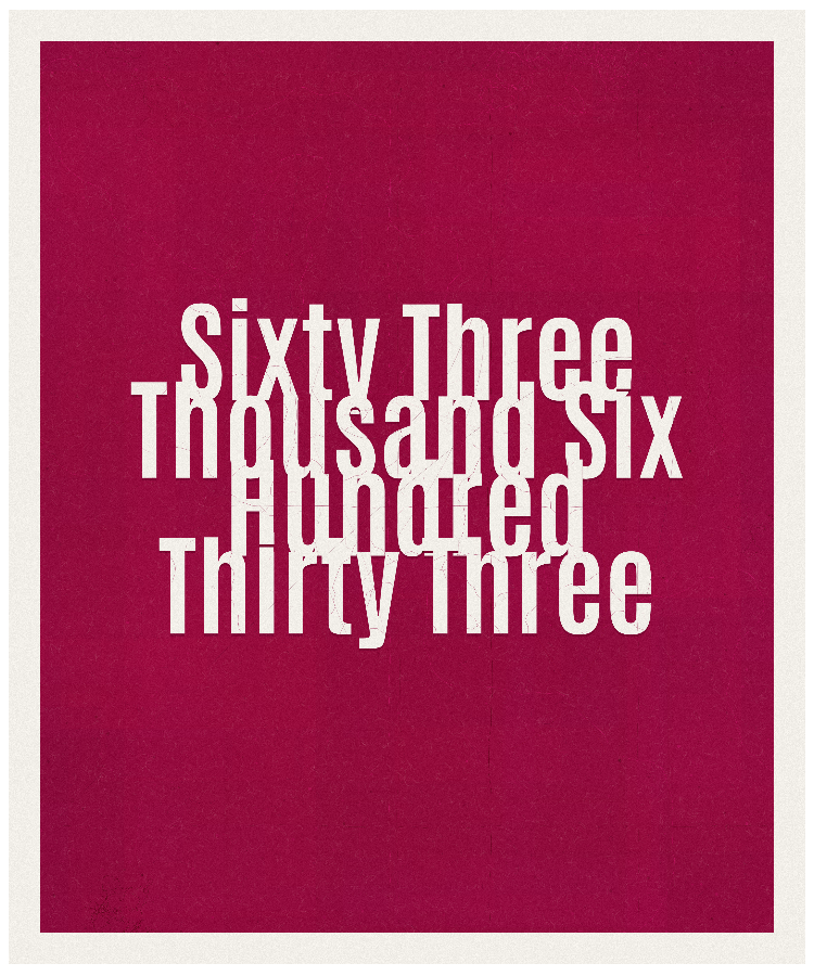 Count #63633