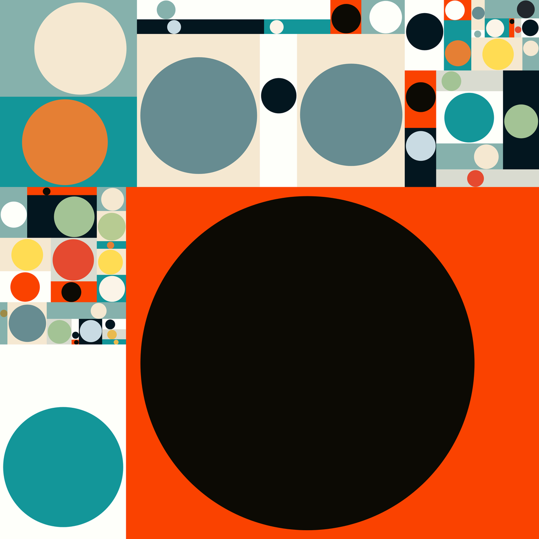 An Increasing Series Of Dots #53