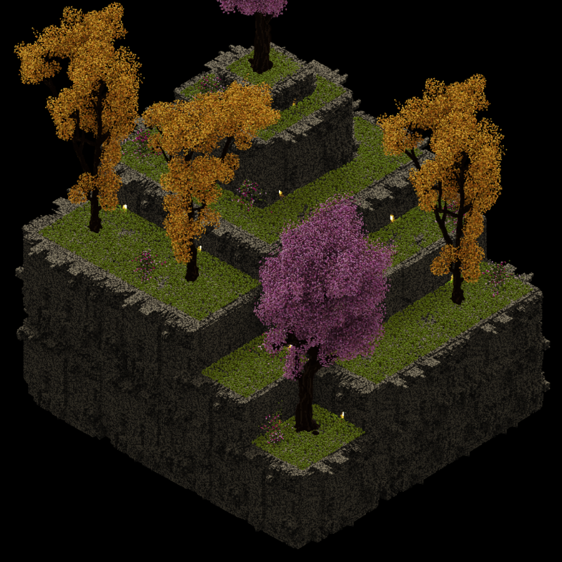 Voxel Temple