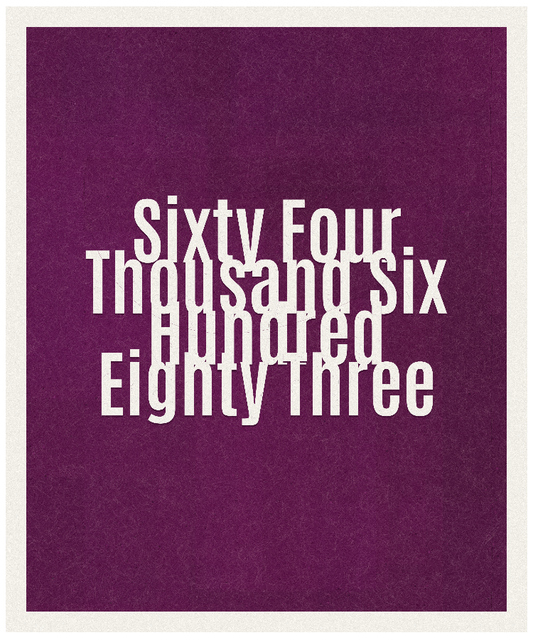 Count #64683