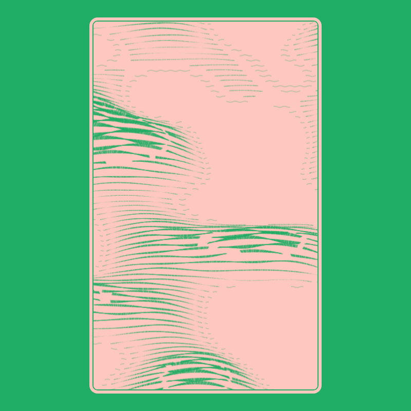 Topographic Playing Card #53