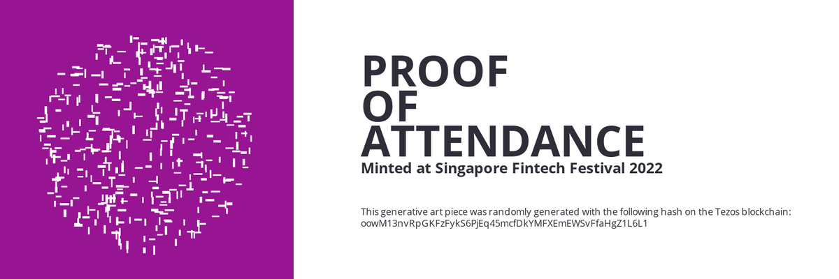 SFF2022 Proof of Attendance Token #270