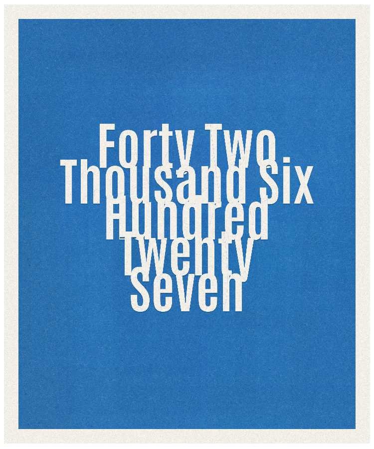 Count #42627