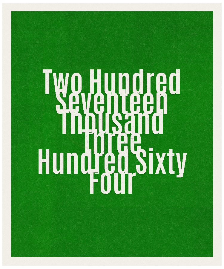 Count #217364