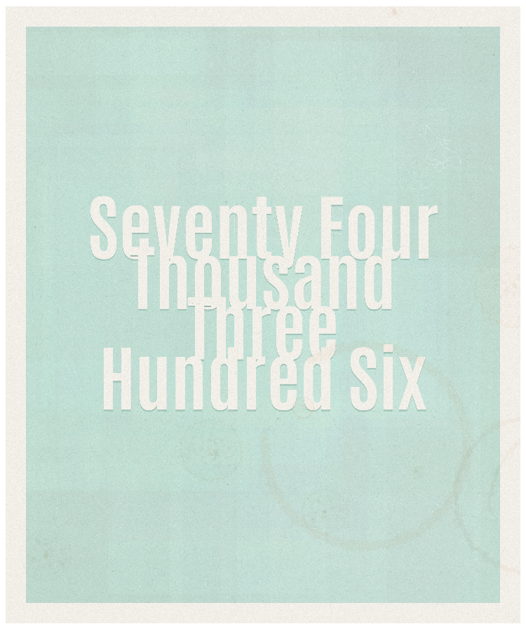 Count #74306