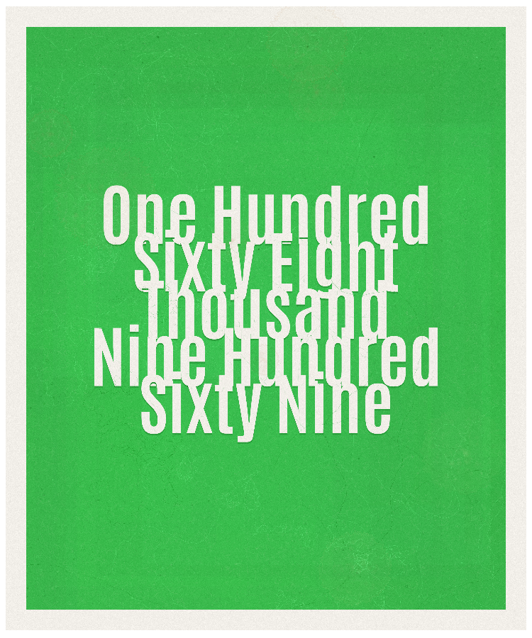 Count #168969