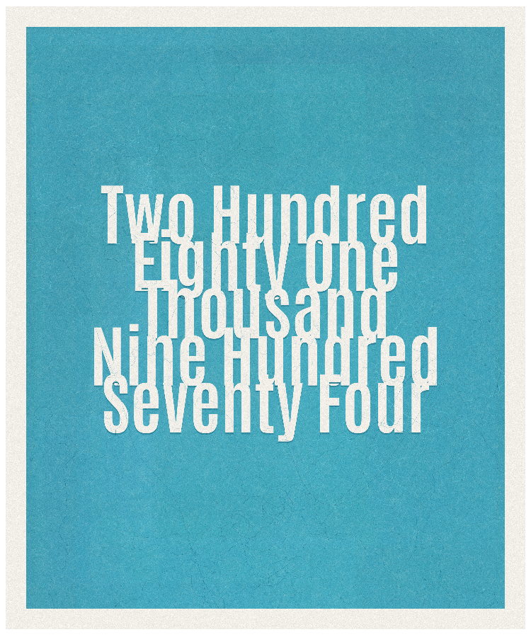 Count #281974